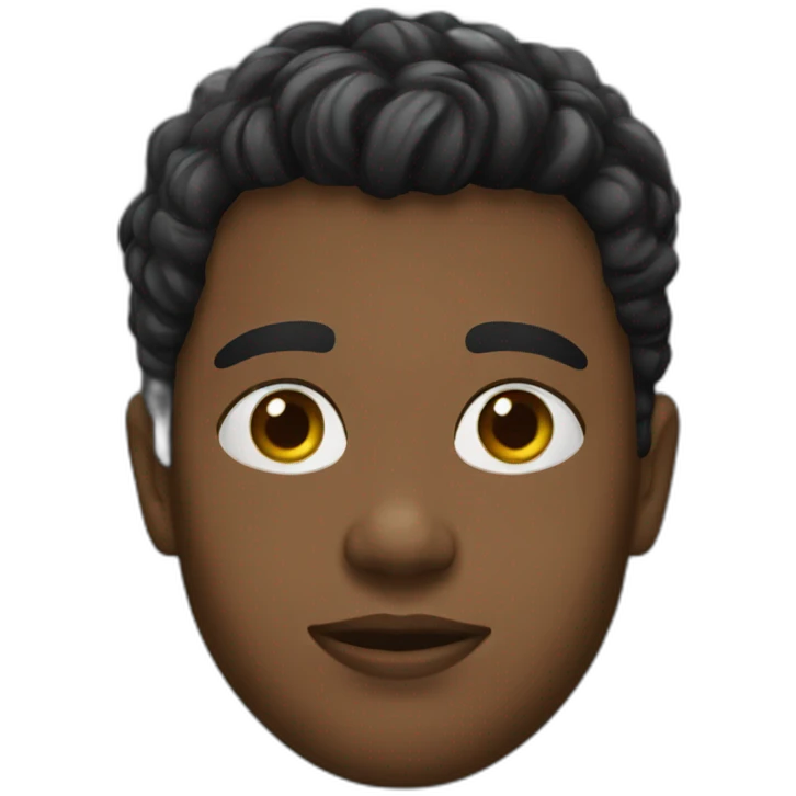 Jeune noir emoji
