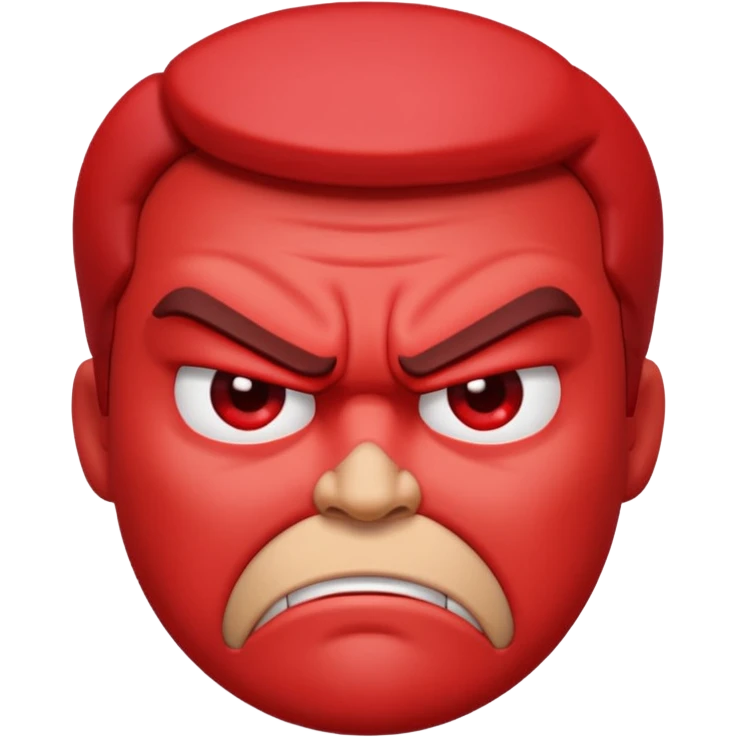 An emoji for irritation emoji