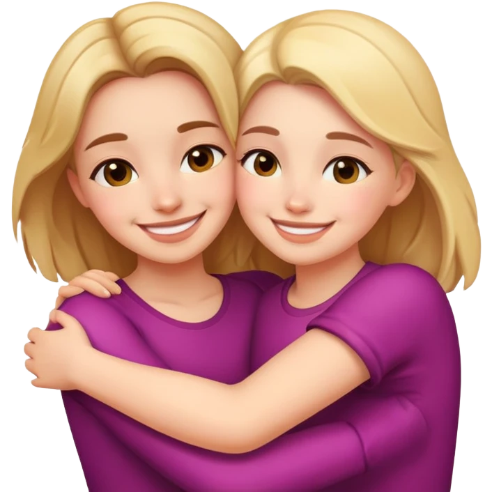 Girls Hug emoji