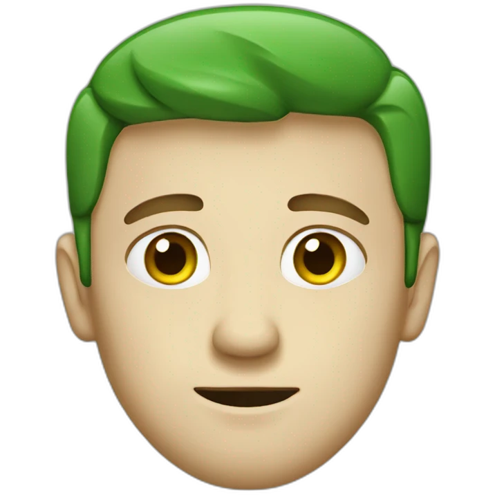 irish guy using data emoji