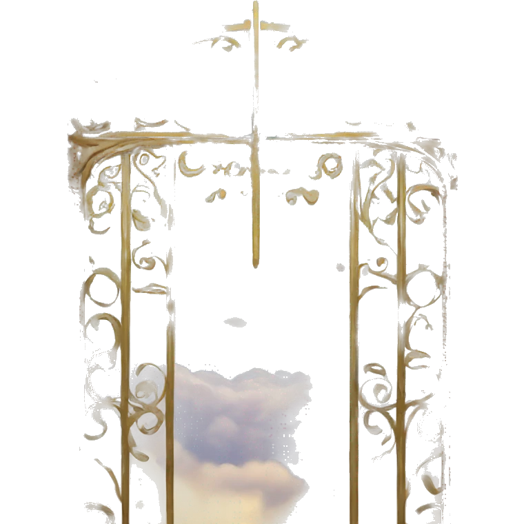 The gates to heaven, the grand Kingdom emoji