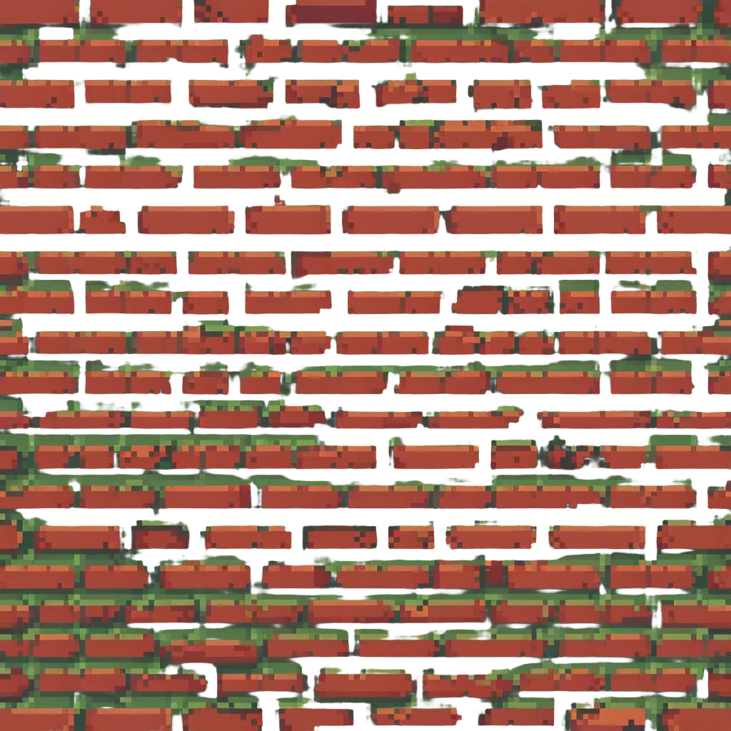 A single red brick emoji