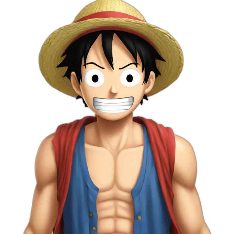 luffy one piece emoji