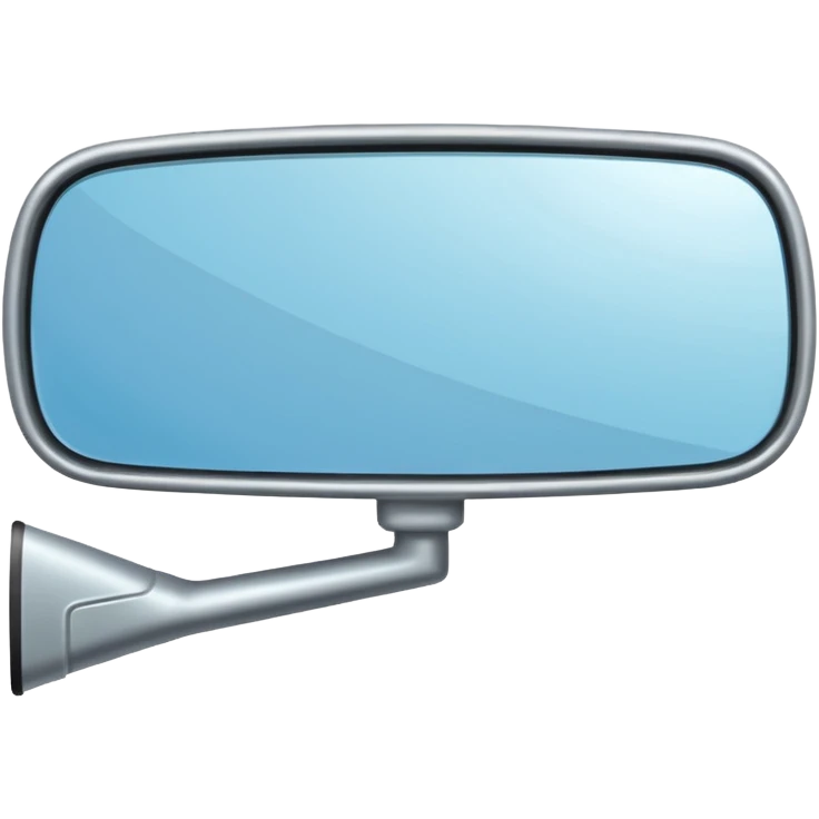 rearview mirror emoji