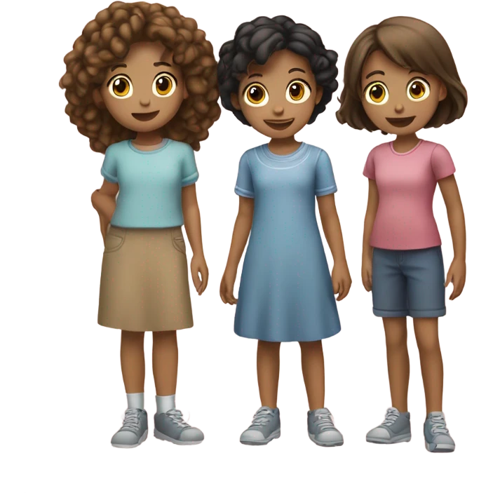 younger sister and older sister emoji