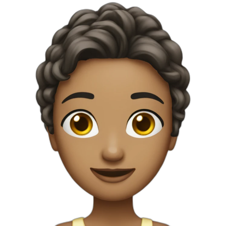 novia chupando un movil emoji