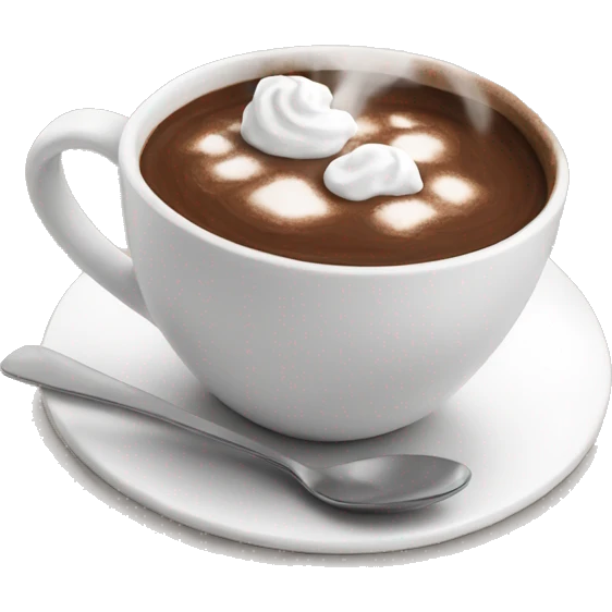 Hot chocolate picture with “Hot ch emoji