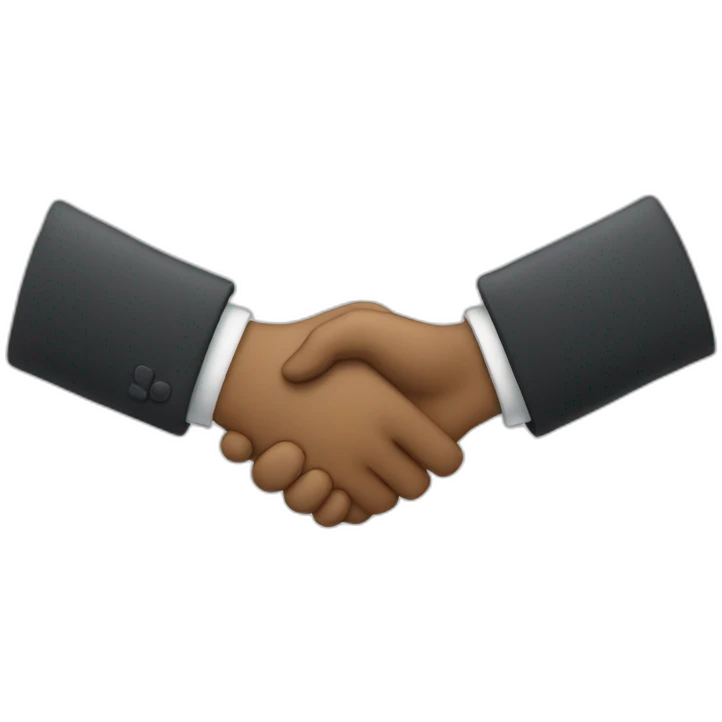 hand shake emoji