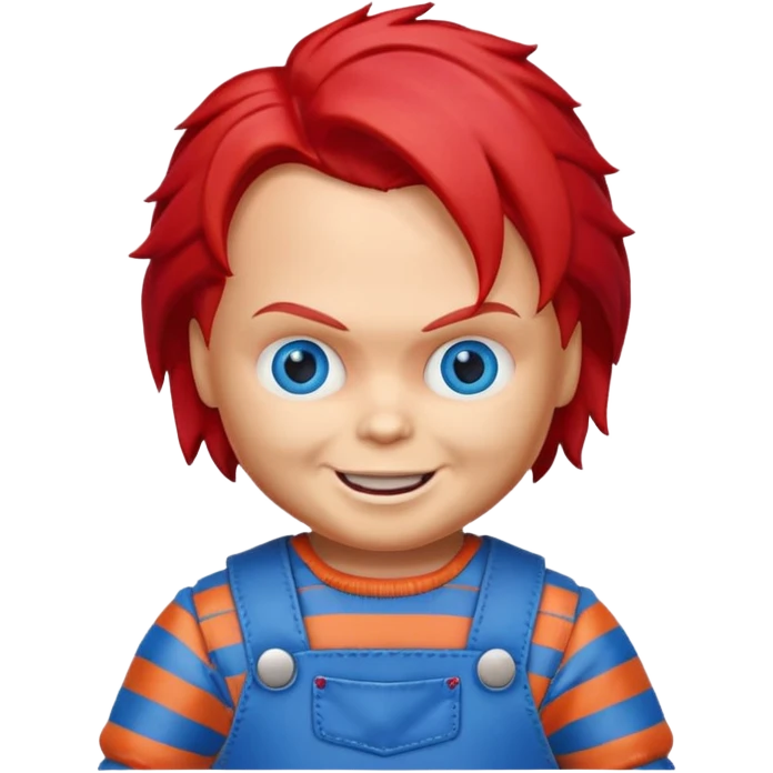 Un emojin de chuky emoji