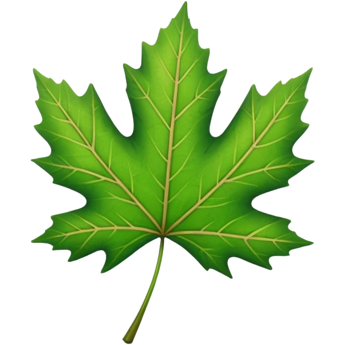 a single leafd emoji