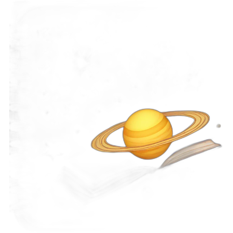 Open book about astronomy emoji