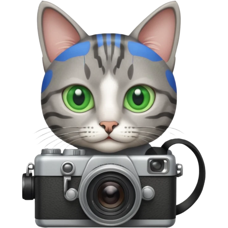 Resim çeken kedi emoji