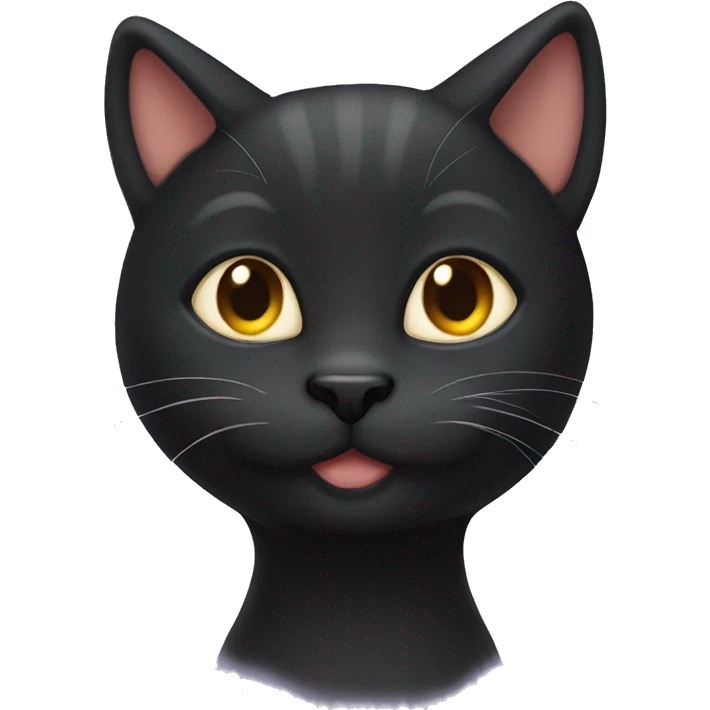 Carey black cat emoji