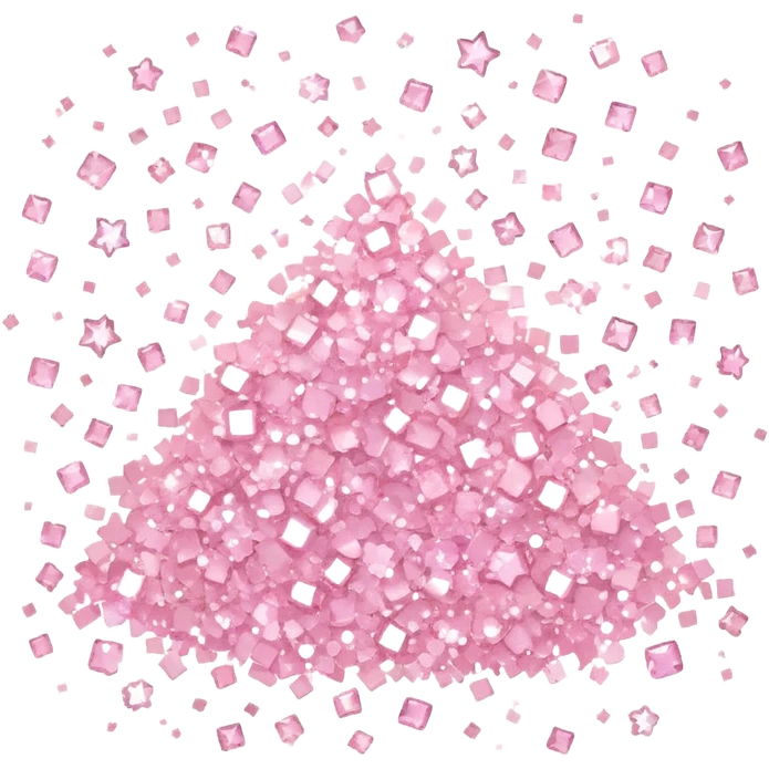 light pink sparkles emoji