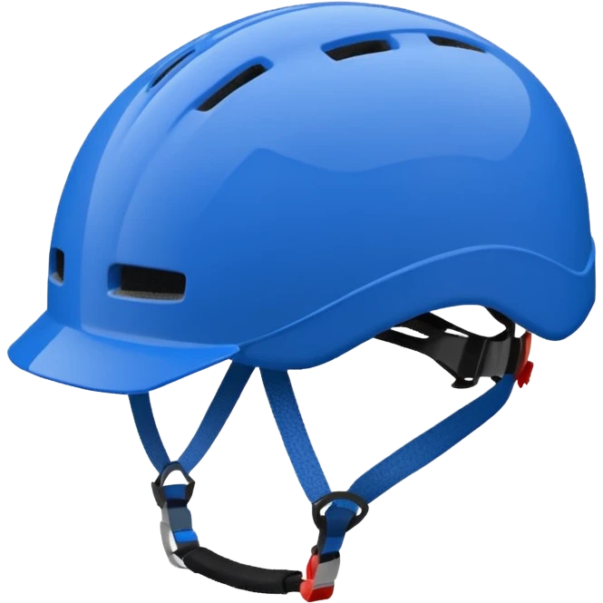 Blue Bicycle Helmet emoji