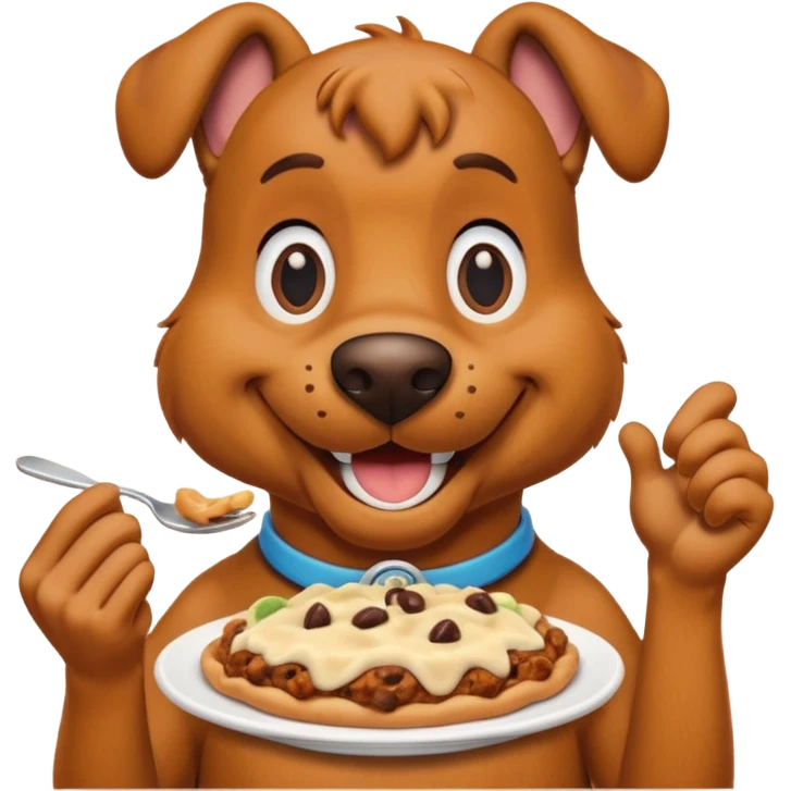 Foodie scooby-doo emoji