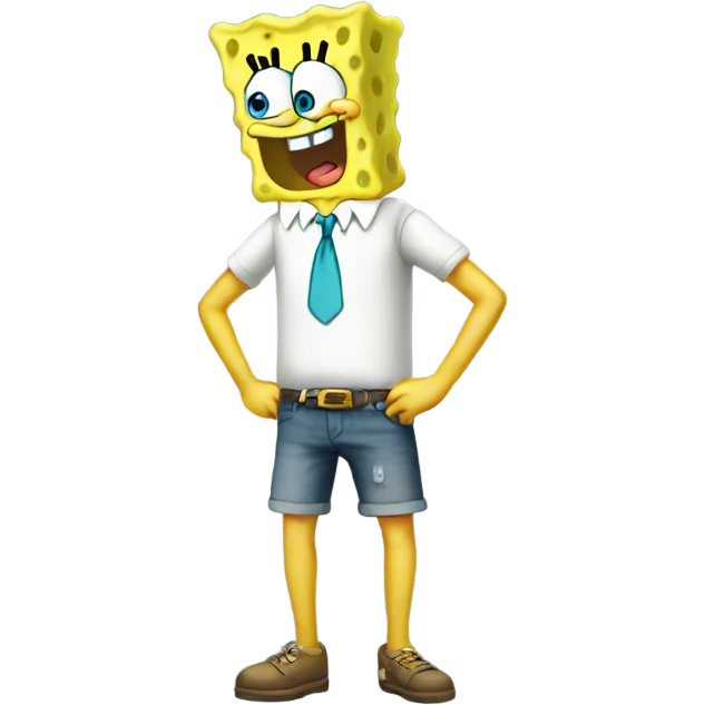 normal full body spongebob emoji
