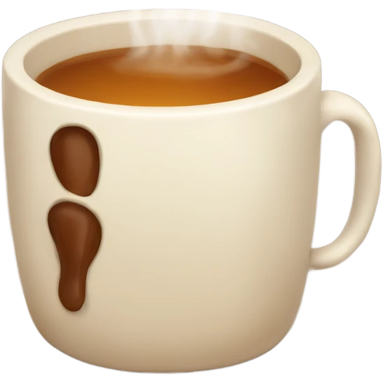 Cozy warm chai tea emoji