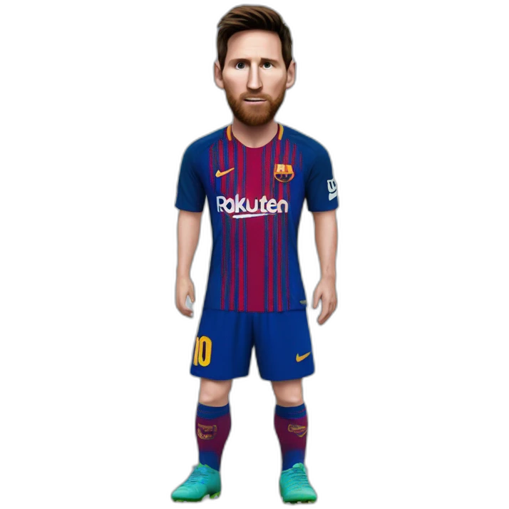 Messi qui fait caca emoji