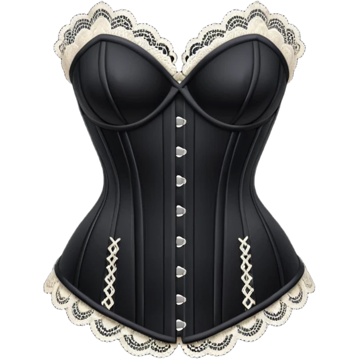 Black corset emoji