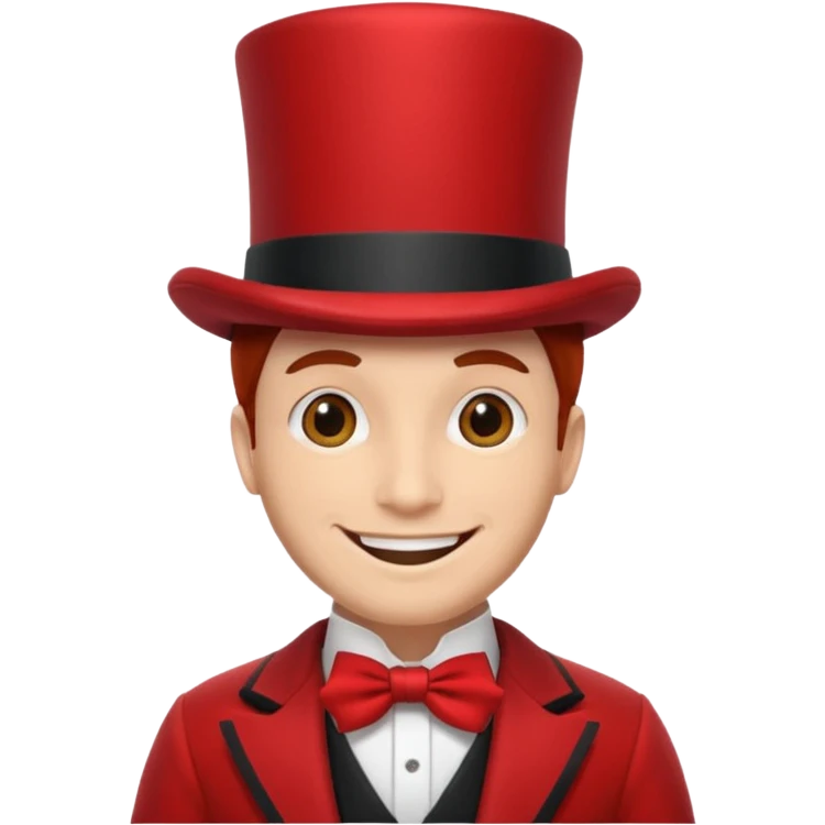 red circus man emoji