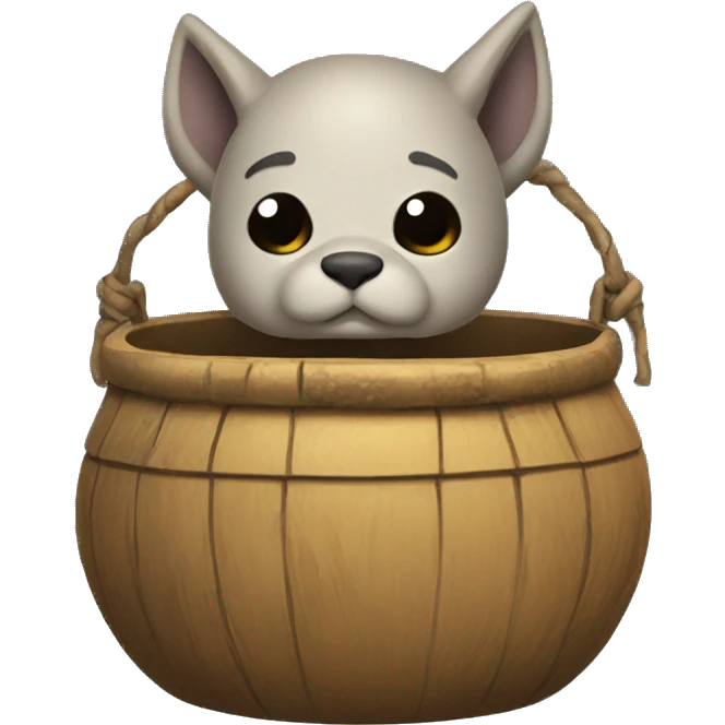Batong in a honeypot emoji