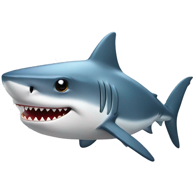 shark with hat emoji