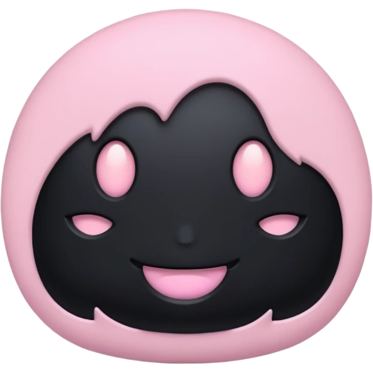 pastel goth black object emoji