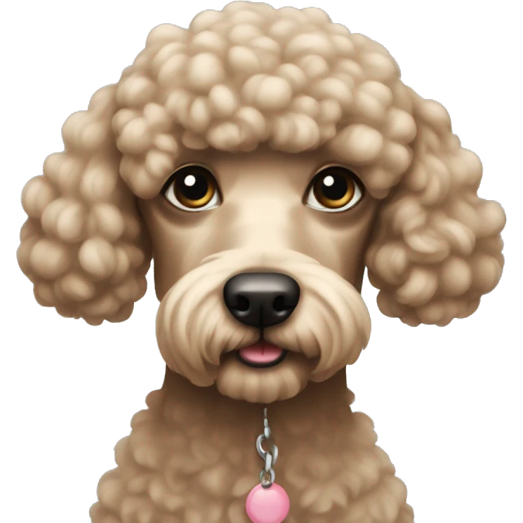 Shaved poodle  emoji