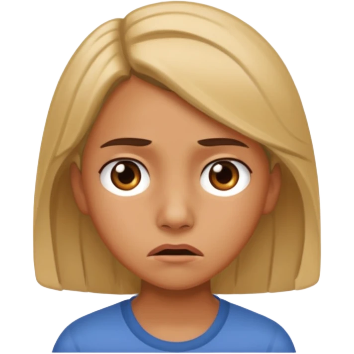 frustrated female aged 10 emoji emoji