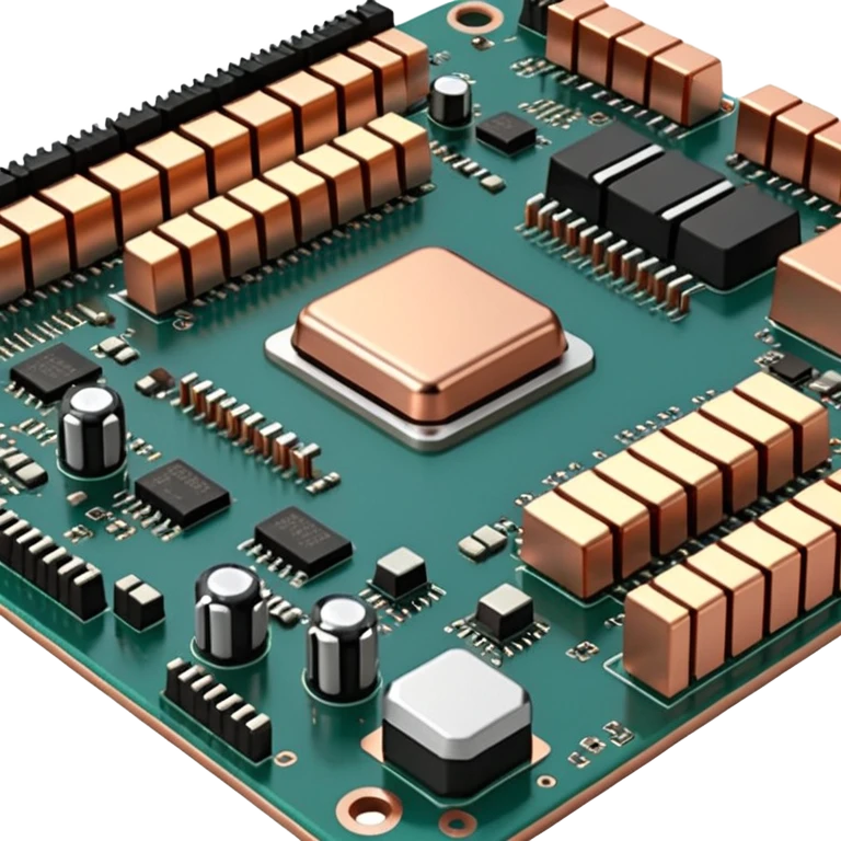 motherboard 3D oblique view emoji