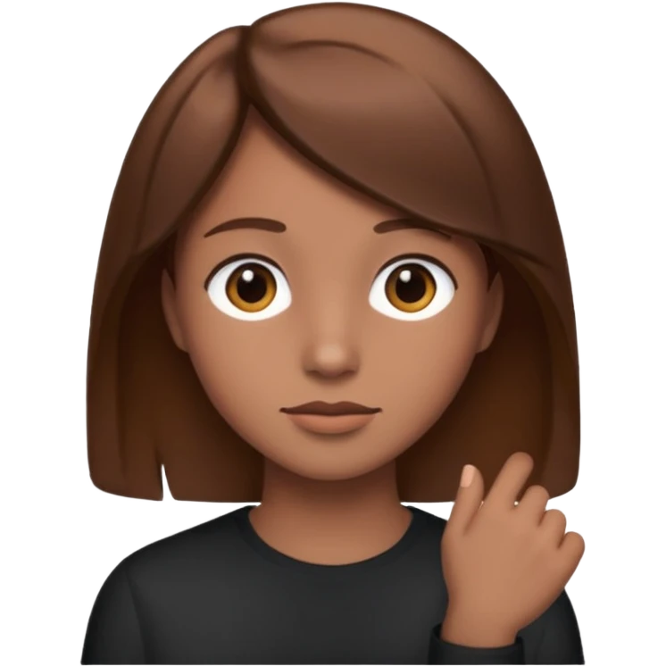 Person looking left  emoji