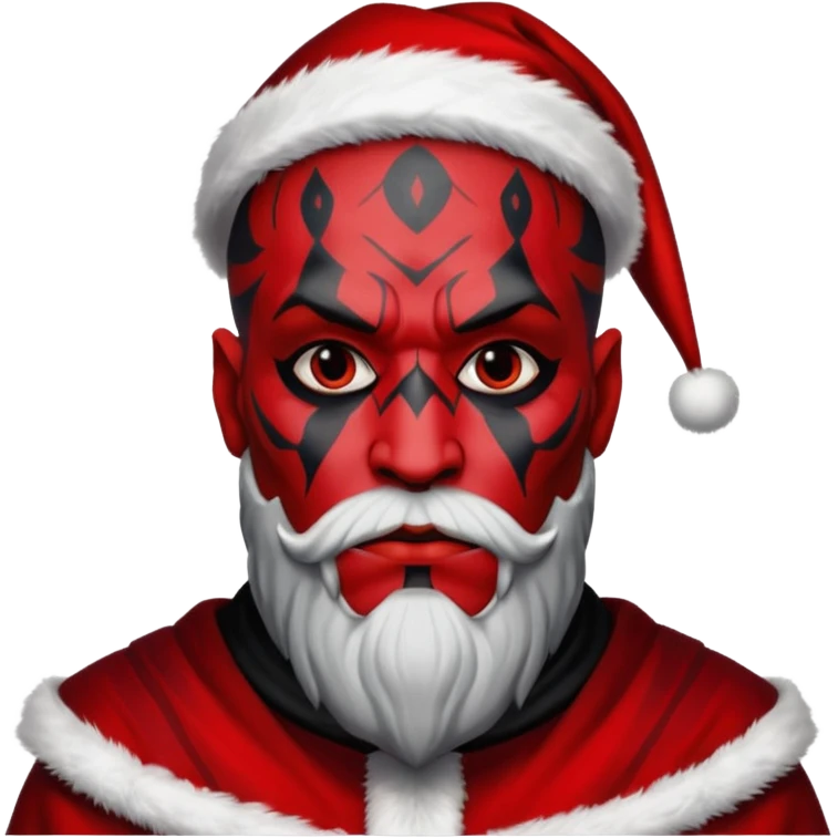 darth maul santa emoji
