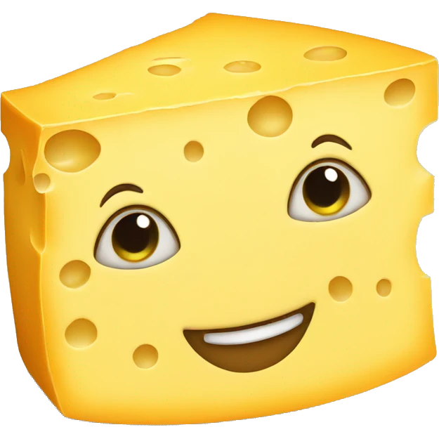 yellow cheese emoji
