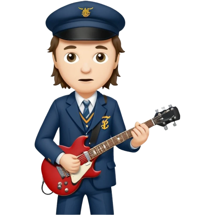 Angus Young, guitarrista de AC/DC emoji