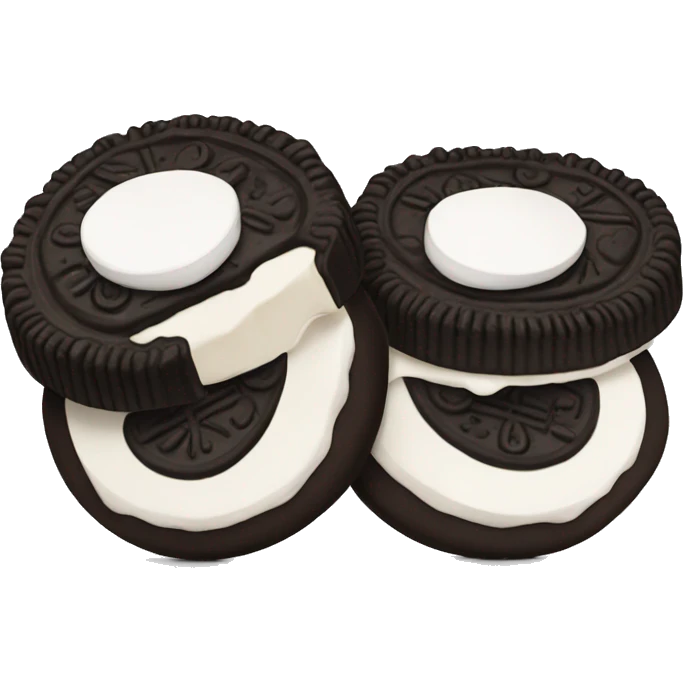 Two Oreos cookies emoji