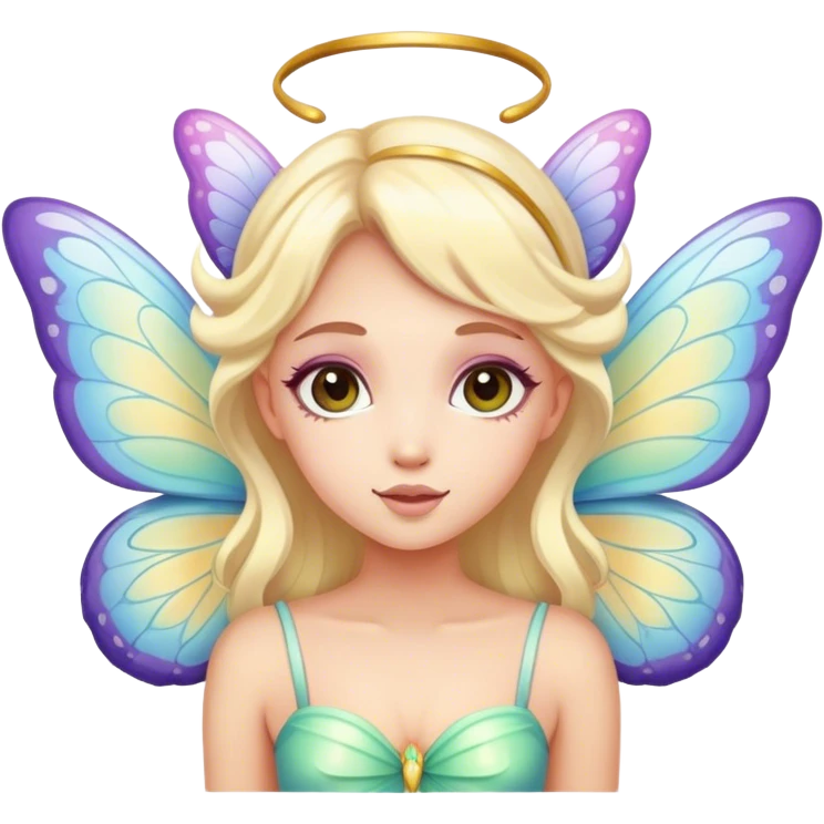 fairy Pastel butterfly  emoji