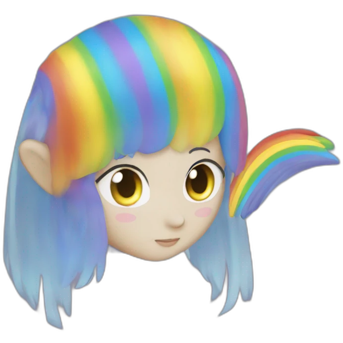 Arc en ciel emoji