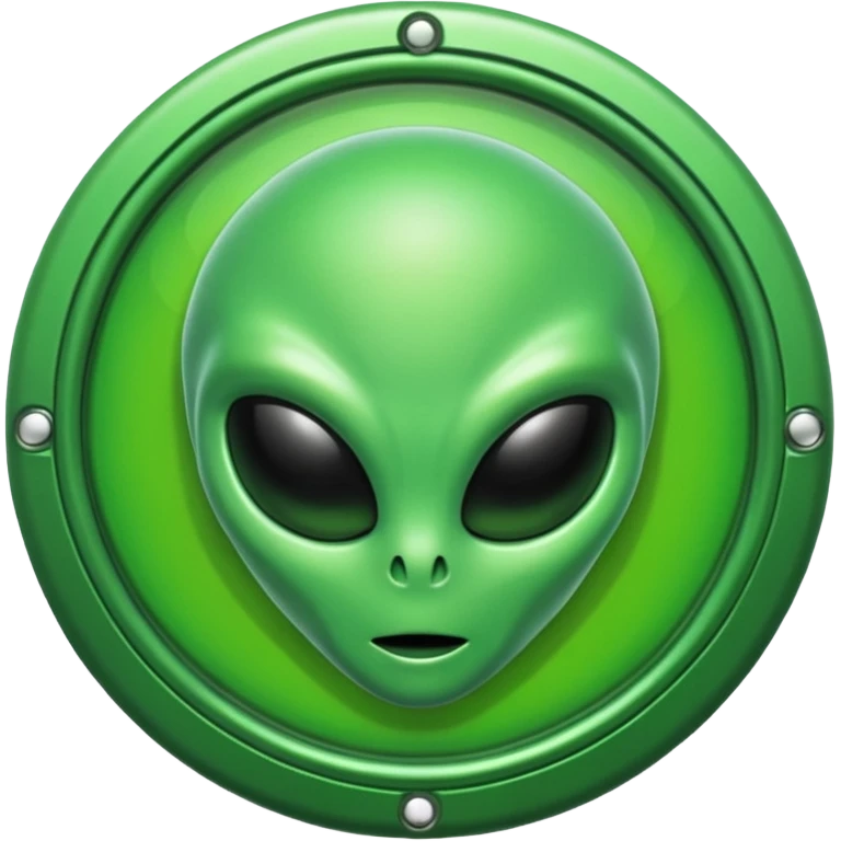 alien badge emoji