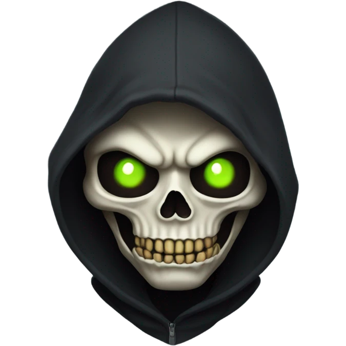 dealth demon in hoodie emoji