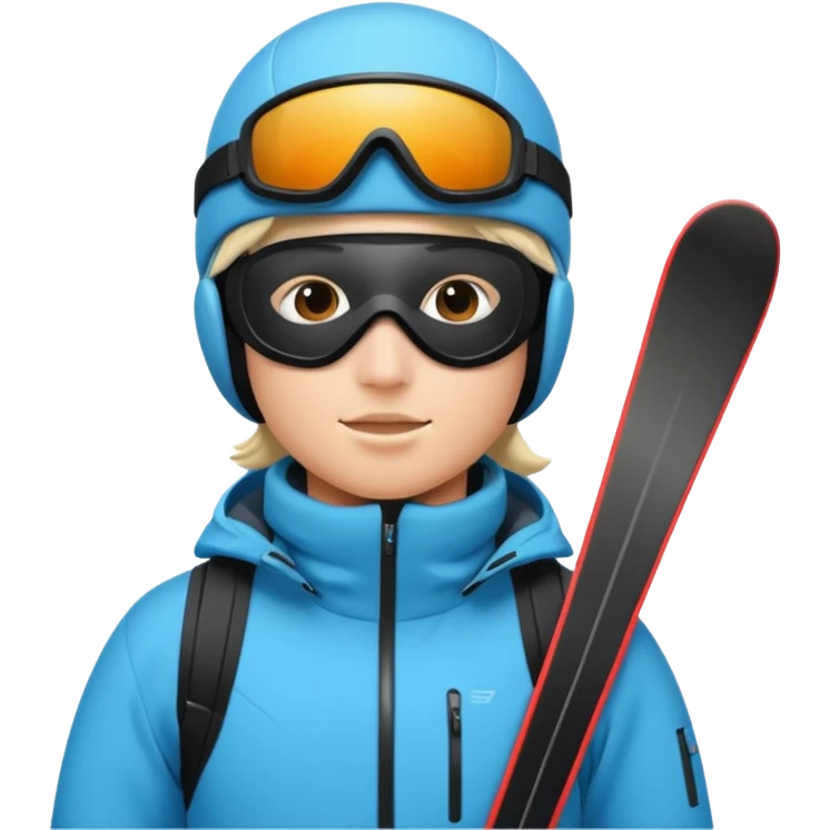 skiing emoji