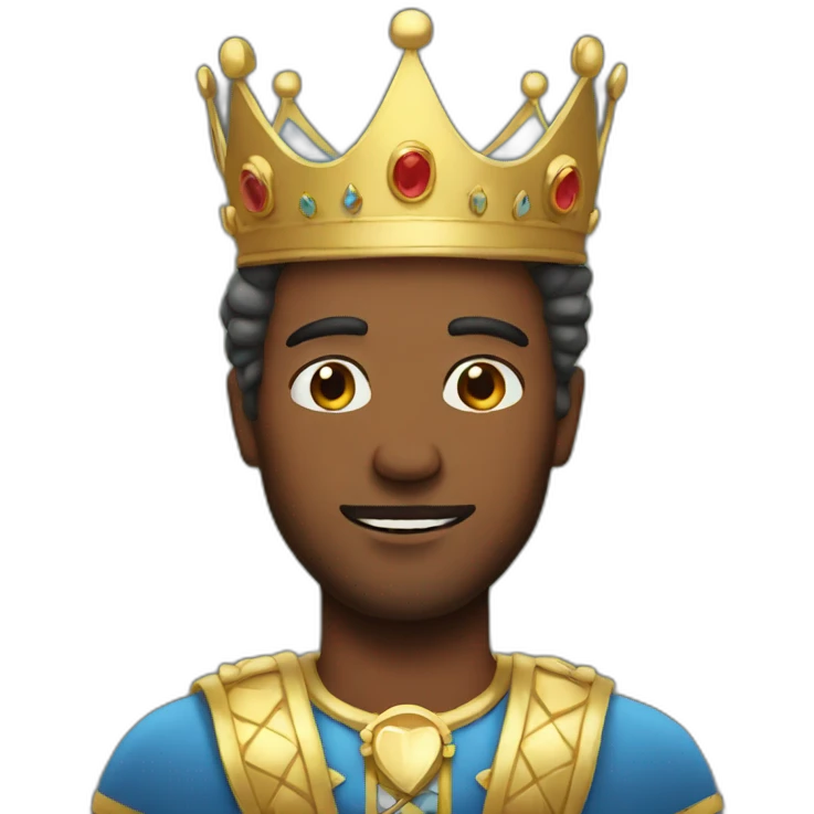 men with crowns emoji