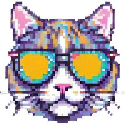 cat face with sunglasses emoji