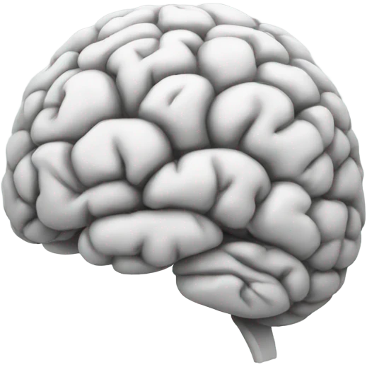 White brain emoji