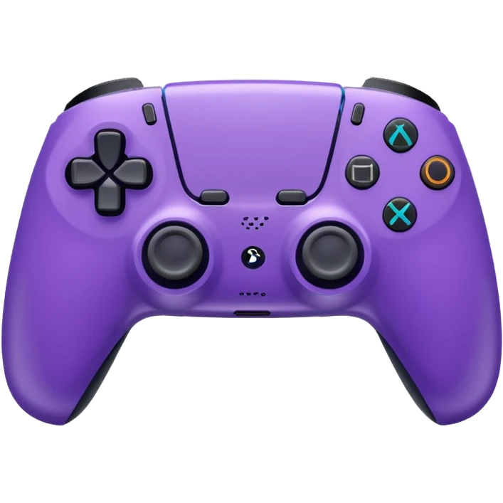 purple ps5 controller emoji