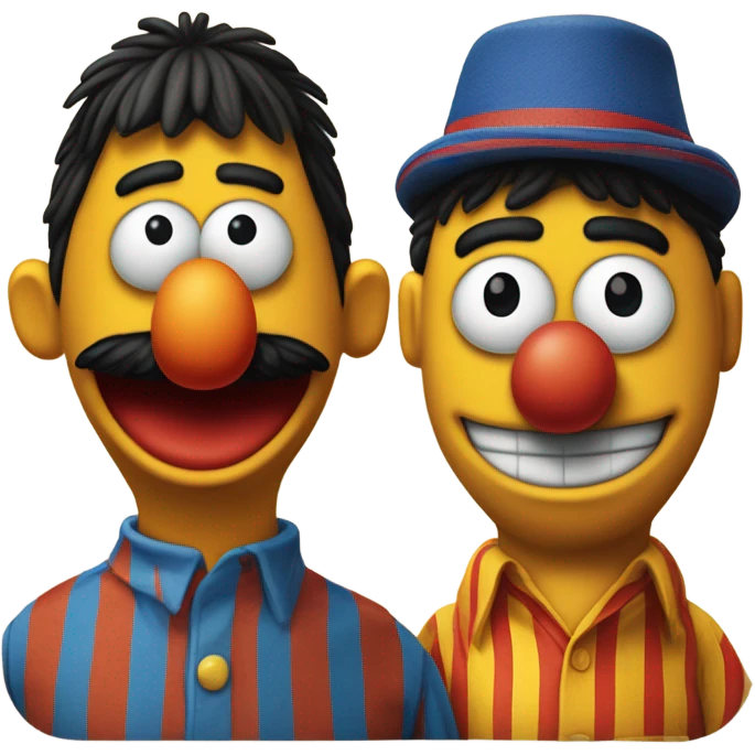 bert and ernie emoji