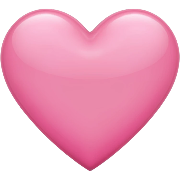 Pink heart emoji