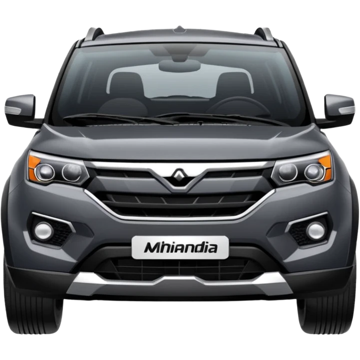 Dark Grey Mahindra XUV 3xo emoji