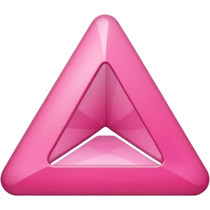 pink girly google play store triangle emoji