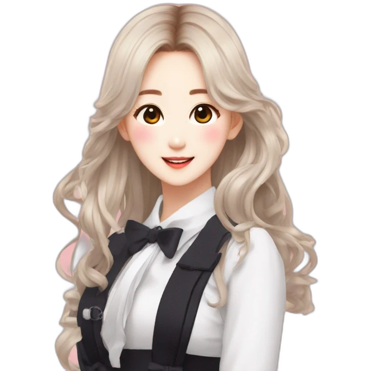 Soyeon from (G)I-DLE sing in Super Lady￼ emoji